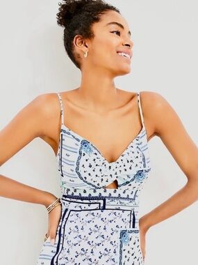LOFT Patchwork Sundress